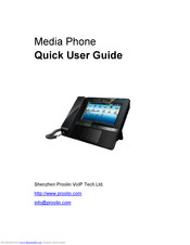 Shenzhen Proolin VoIP Tech Media Phone Quick User Manual