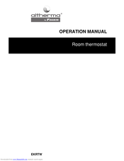 Daikin EKRTW Operation Manual