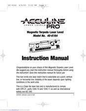 Johnson Level & Tool 40-6164 Instruction Manual
