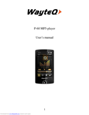 WayteQ P-60 User Manual