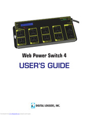 Digital Loggers Web Power Switch 4 User Manual