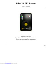 Transystem G-Log 760 User Manual