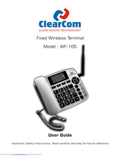 ClearCom WF-105 User Manual