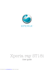 Sony Xperia ray ST18i User Giude