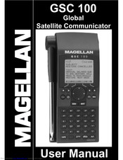 Magellan GSC 100 User Manual