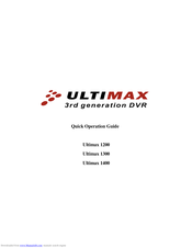 Ultimax Ds 7216hwi Sh Manuals Manualslib