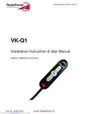 ViseeO VK-Q1 CK360 Installation Instructions & User Manual