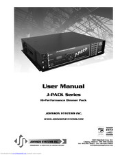 JOHNSON SYSTEMS J-PACK Series User Manual