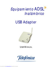 Telefonica Equipamiento ADSL User Manual