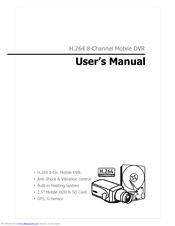 Win4NET H.264 8-Channel Mobile DVR User Manual