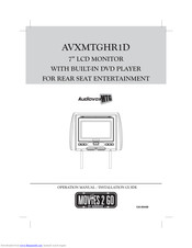 Movies 2 go AVXMTGHR1D Operation Manual / Installation Manual