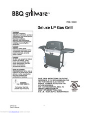 BBQ GPF2414C Owner's Manual