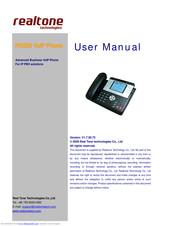 Real Tone Technologies RS530 User Manual