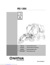 Nilfisk-Advance RS 1300 Instructions For Use Manual