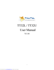Traitel Telecommunications TT32L User Manual