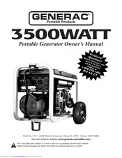 Generac Portable Products 187211 Owner's Manual