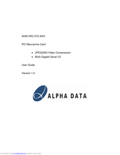 Alpha Data ADM-XRC-5T2-ADV User Manual