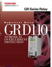 Toshiba GRD110-110 Manual