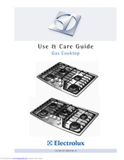 Electrolux GAS COOKTOP Use & Care Manual