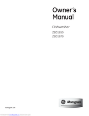 GE Monogram ZBD1850 Owner's Manual