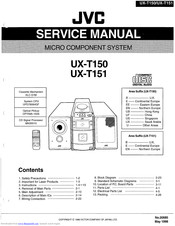 Jvc UXT-150 Service Manual