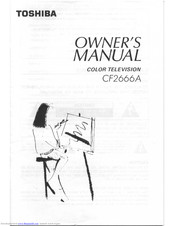 Toshiba CF2666A Owner's Manual