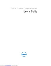 Dell Server Console Switch User Manual