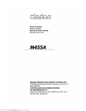Clarion M455A Owner's Manual