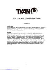 Tyan AST2150 IPMI Configuration Manual
