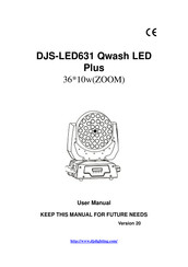 DJ'SLIGHTING DJS-LED631 User Manual