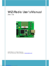 Wiznet WIZ-iRadio-EVB User Manual