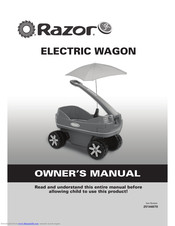 Razor Electric Wagon Owner's Manual