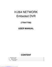Streaming video 7704 User Manual