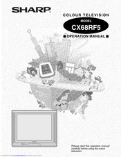 Sharp CX68RF5 Operation Manual