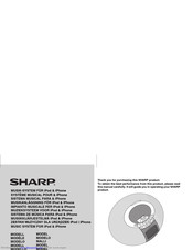 Sharp DK-CL8PH Operation Manual