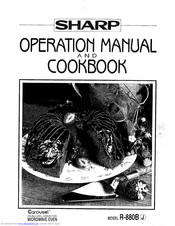 Sharp Carousel R-880B Operation Manual And Cookbook