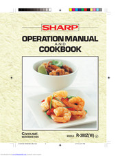 Sharp Carousel R-380Z Operation Manual And Cookbook
