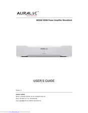 AURALiC Merak User Manual