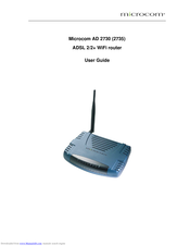 Microcom AD 2730 User Manual