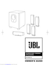 JBL SCS300.5 Owner's Manual