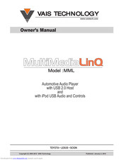 Vais Technology MultiMedia LinQ MML Owner's Manual