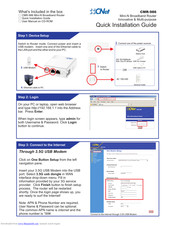 CNet CMR-986 Quick Installation Manual