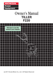 Honda F220 Manuals | ManualsLib