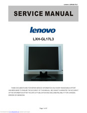 Lenovo LXH-GL17L3 Service Manual