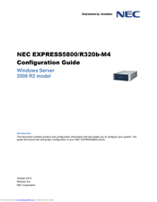 NEC R320b-M4 Configuration Manual