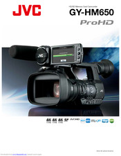 JVC ProHD GY-HM650 Brochure & Specs