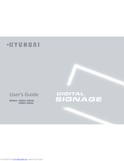 Hyundai D552FA User Manual