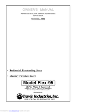 Travis Industries Flex-95 Owner's Manual