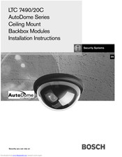 Bosch LTC 7420C Installation Instructions Manual