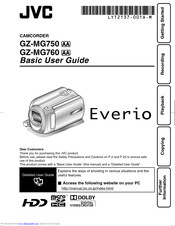JVC GZ-MG760 User Manual